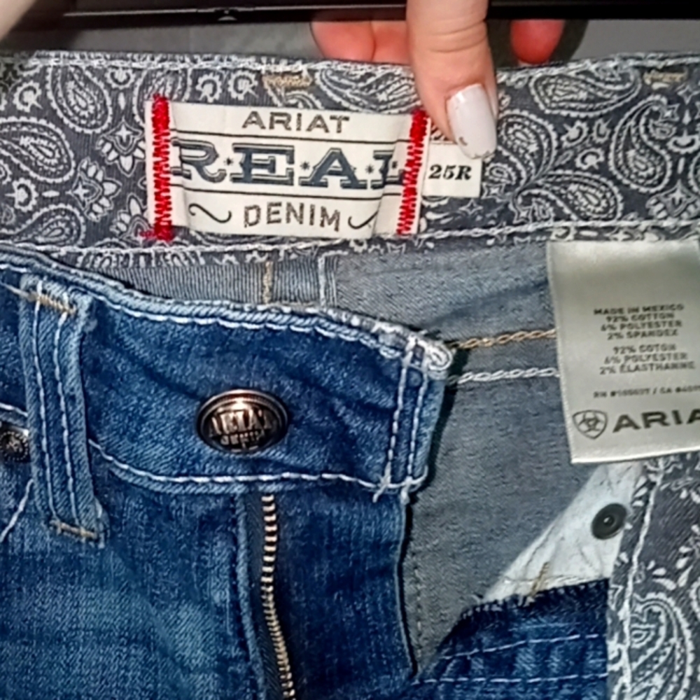 Ariat real denim womens jeans